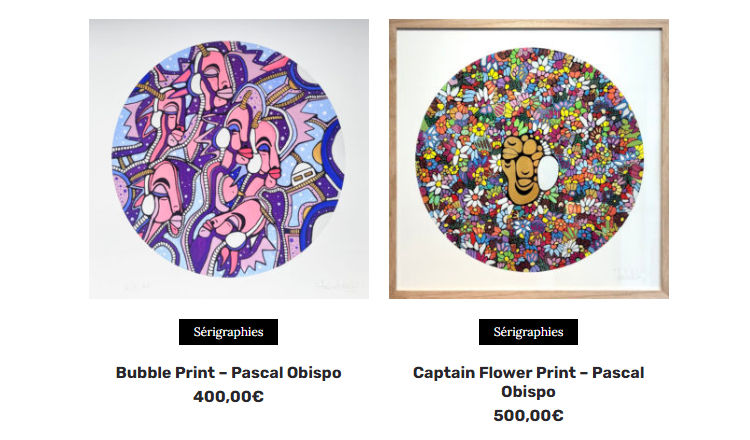 Sérigraphie limitée Réversibilité