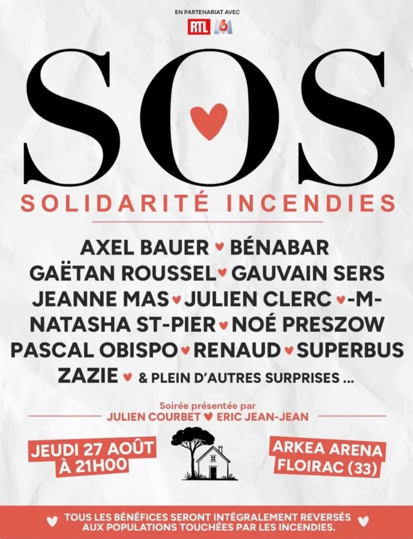 Pascal se mobilise pour les victimes des incendies